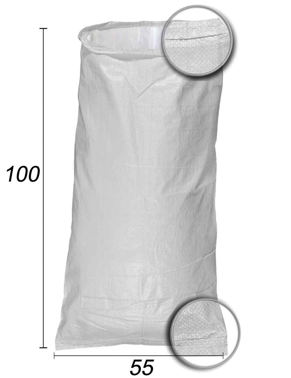 PP-Tasche Gewebtes Leinen mit Futter - 55X100