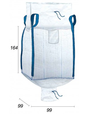 Big Bag Geeignet Saugen Glaswolle - 99X99X164